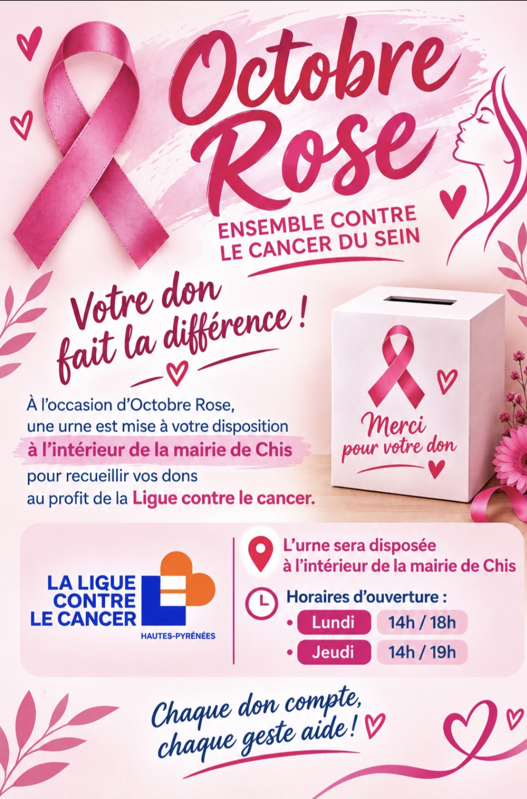 Octobre rose 2026 Chis