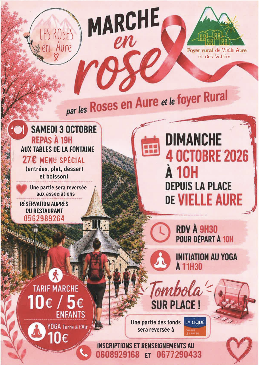 Octobre rose 2026 Vielle Aure