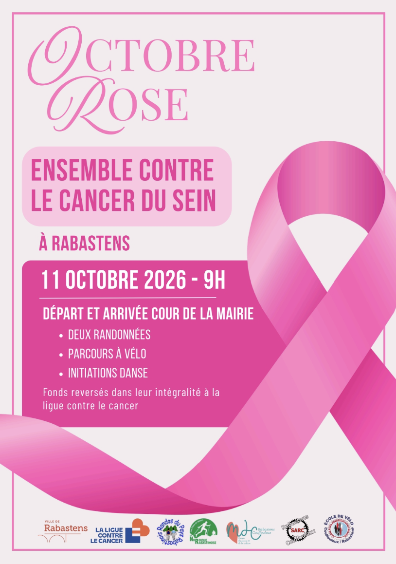 Octobre rose 2026 Rabastens de Bigorre